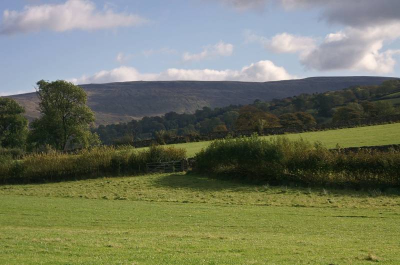 Under Combe Scar. 